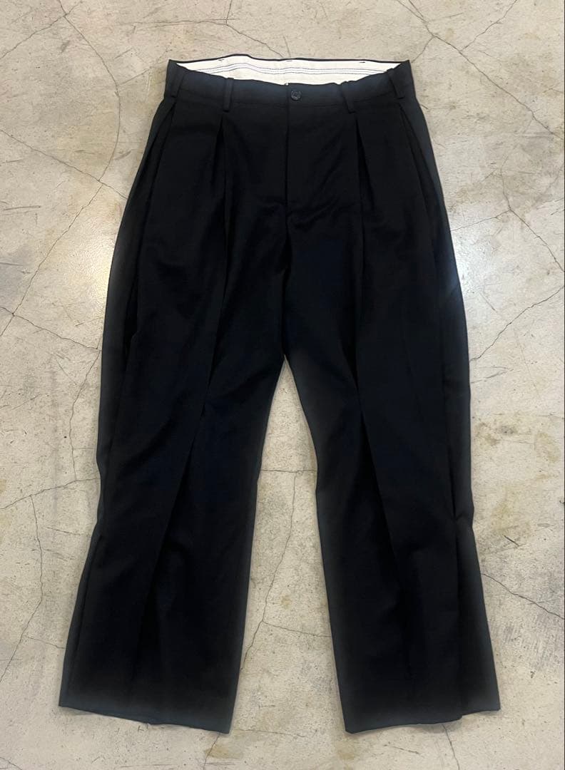パンツ KHOKI 25AW Tuck-detail pants size 4