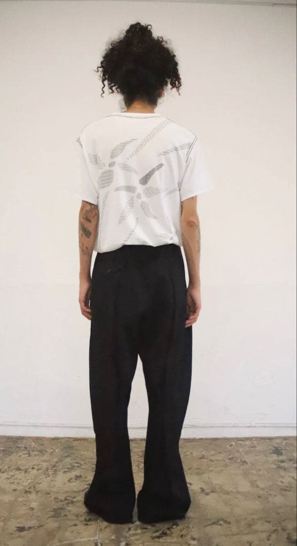 パンツ KHOKI 25AW Tuck-detail pants size 4