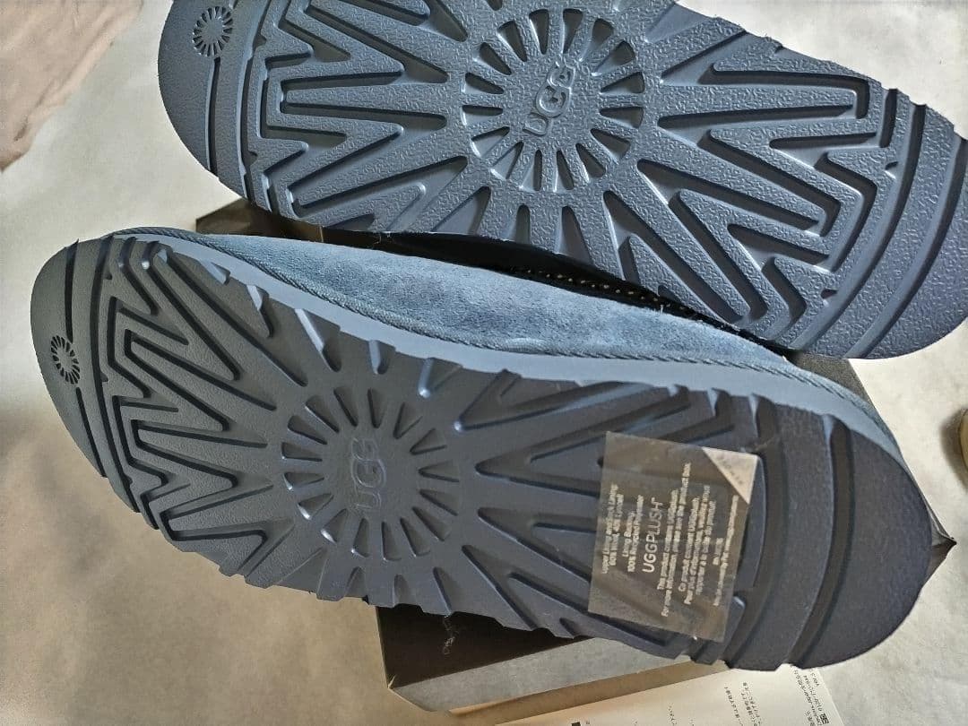 【新品/公式/完売】UGG タスマン スリッポン 青 25 7 tasman