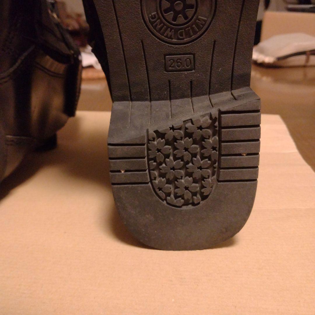 ヨミルッチ様、ワイルドウィングブーツ　スワロー　26.0　厚底