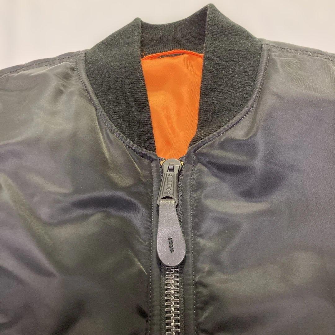 90s？ アルファインダストリーズ MA-1 フライトジャケットALPHA L