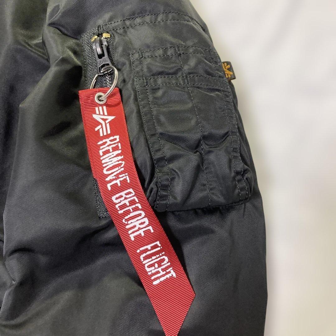 90s？ アルファインダストリーズ MA-1 フライトジャケットALPHA L