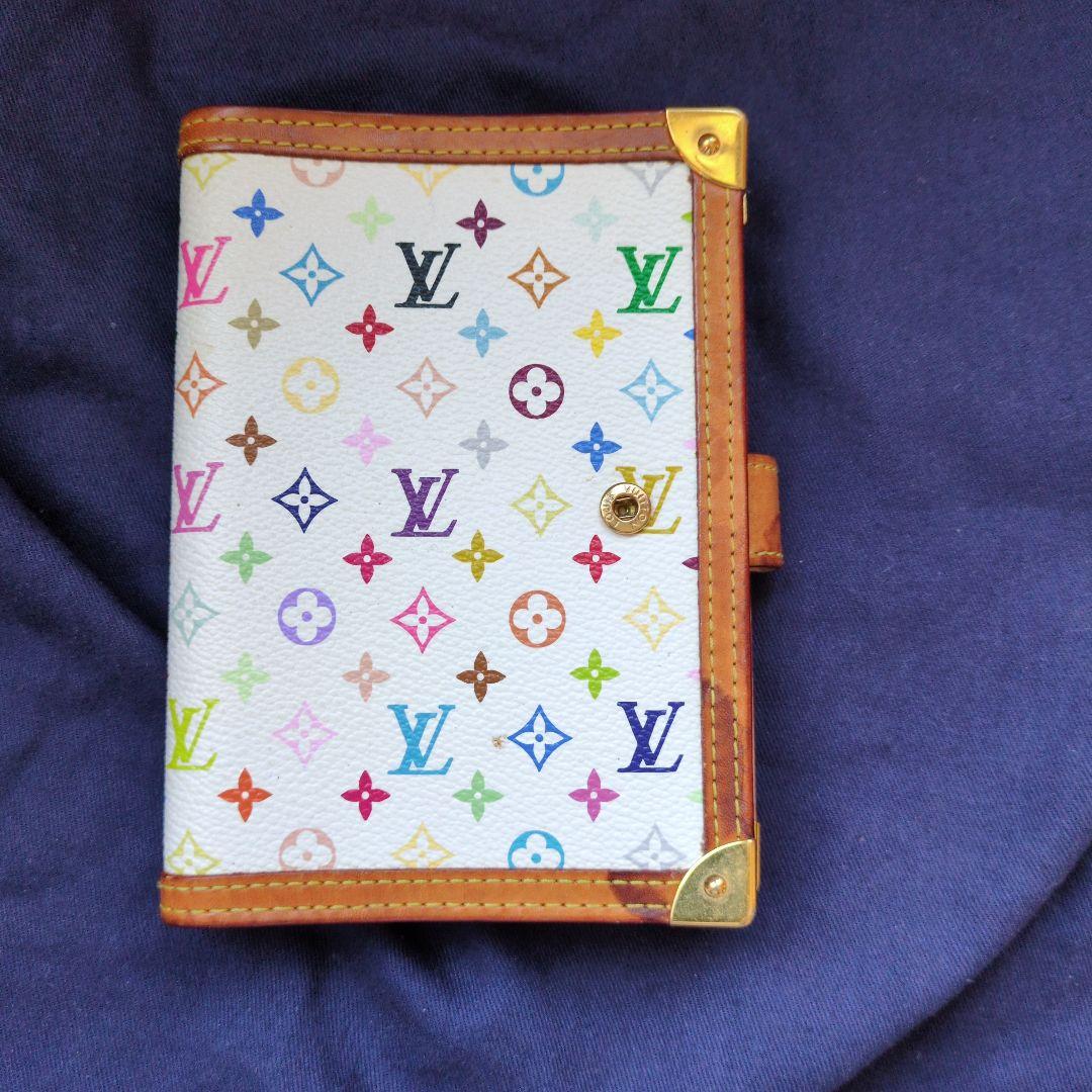 ルイ・ヴィトン モノグラムマルチカラー 手帳