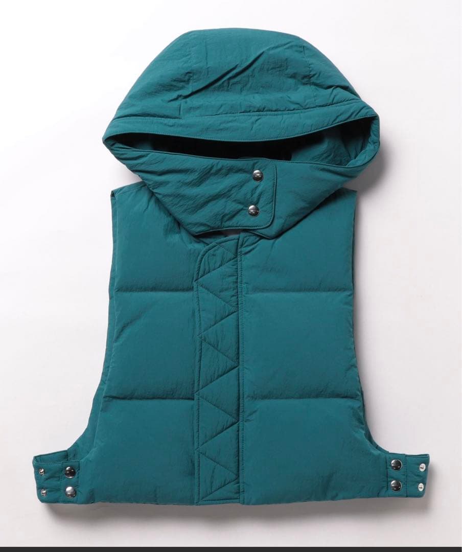 未使用タグ付きUN3D.ダウンショートベスト