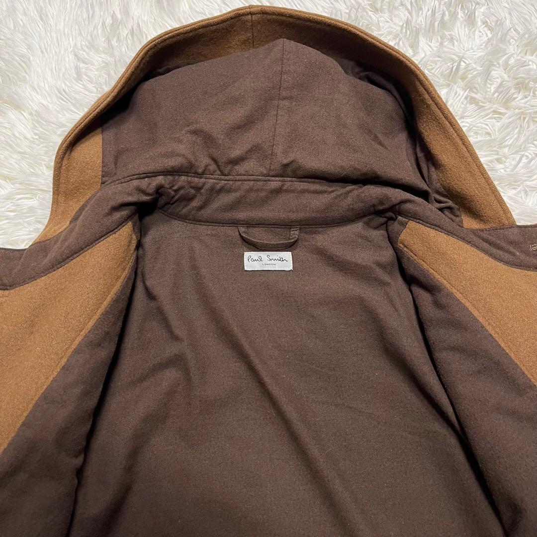 美品✨大きめ✨ポールスミスロンドン　ロングコート　ブラウン　Lサイズ