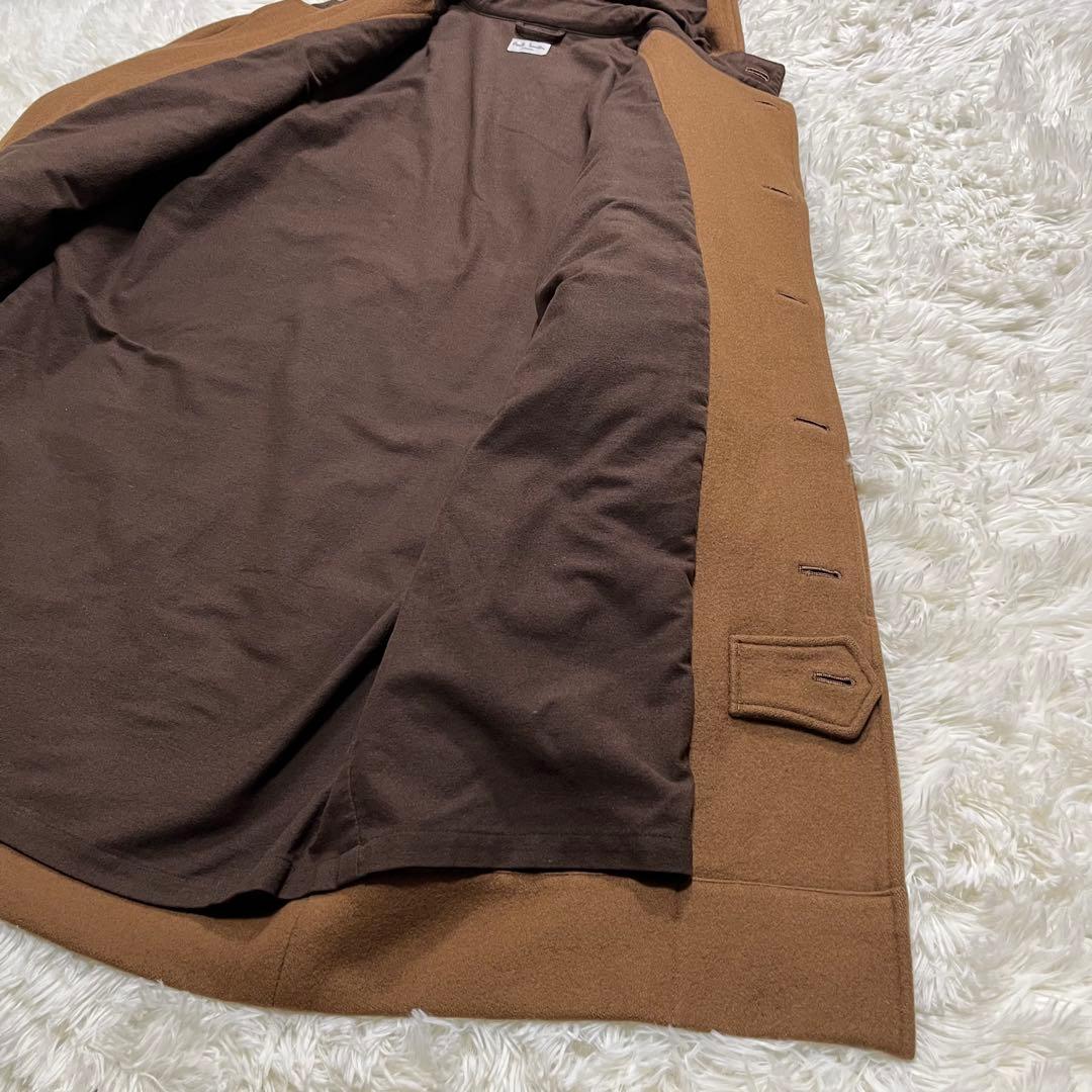 美品✨大きめ✨ポールスミスロンドン　ロングコート　ブラウン　Lサイズ