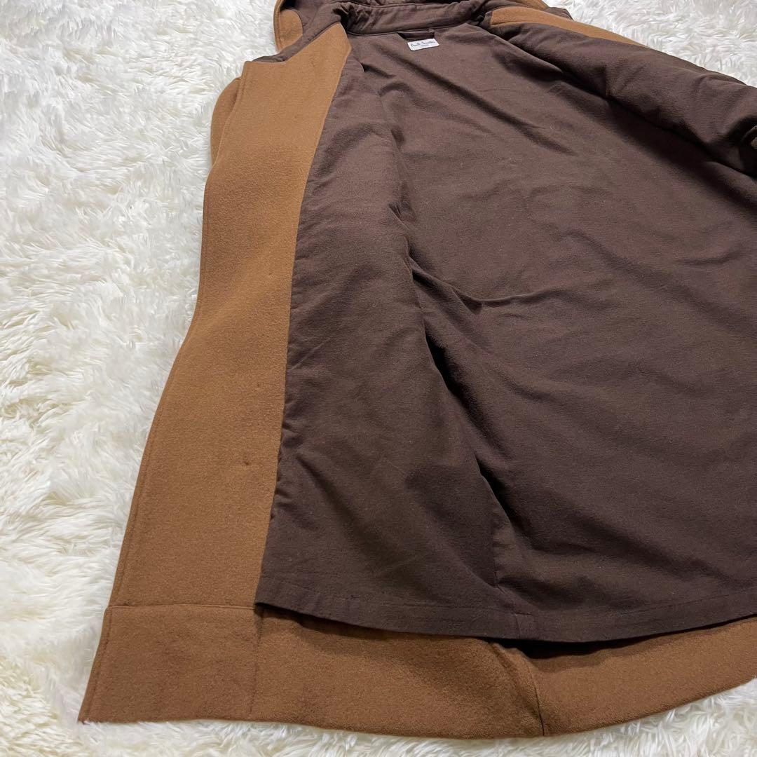 美品✨大きめ✨ポールスミスロンドン　ロングコート　ブラウン　Lサイズ