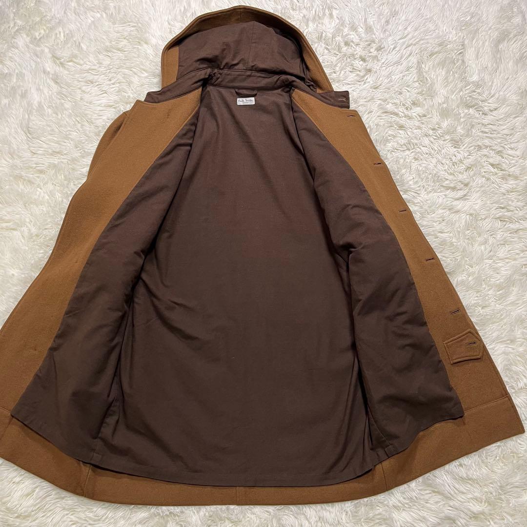 美品✨大きめ✨ポールスミスロンドン　ロングコート　ブラウン　Lサイズ