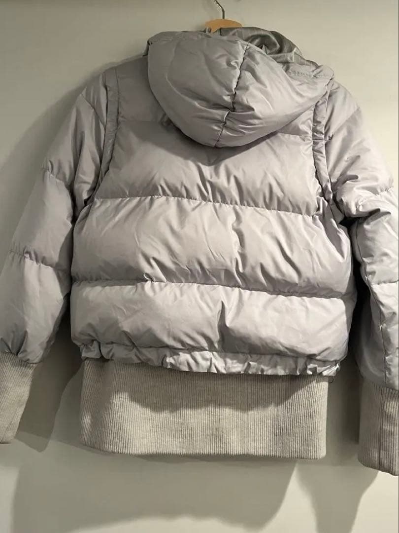JUN&ROPE グレー ダウンジャケット
