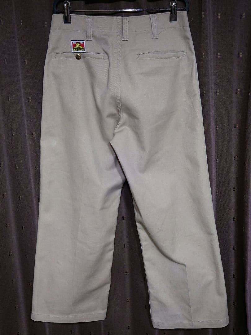 USA製 BEN DAVIS 90s フリスコパンツ ワークパンツ 黄色ゴリラ