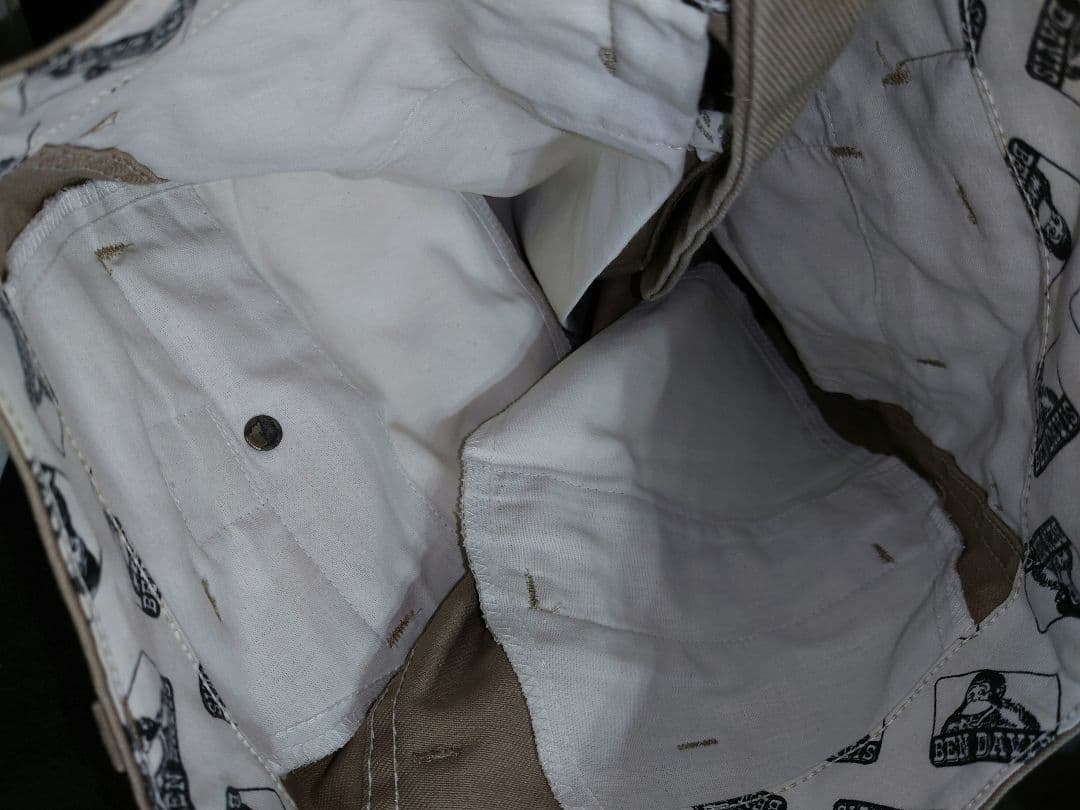 USA製 BEN DAVIS 90s フリスコパンツ ワークパンツ 黄色ゴリラ