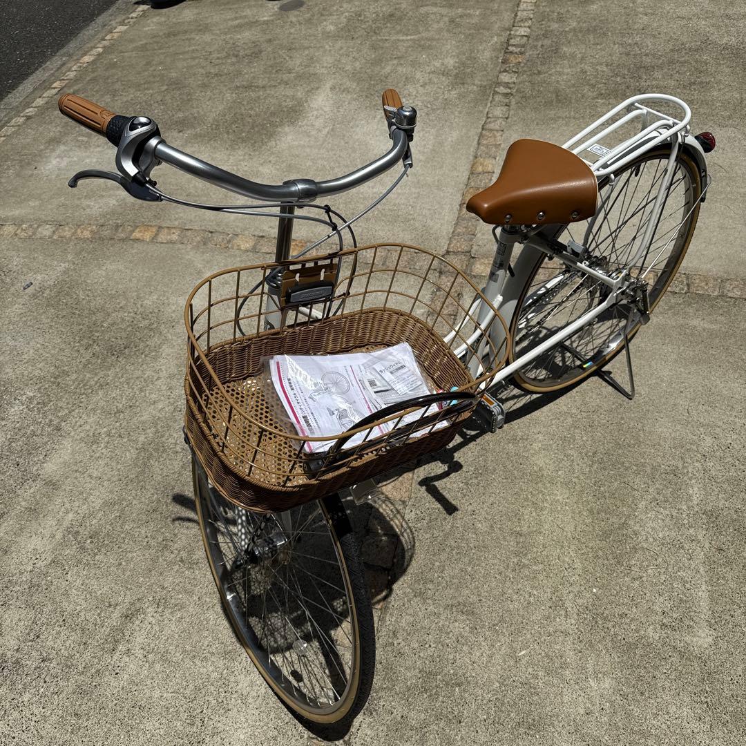 ブリヂストン　自転車　カジュナ　ピュアホワイト