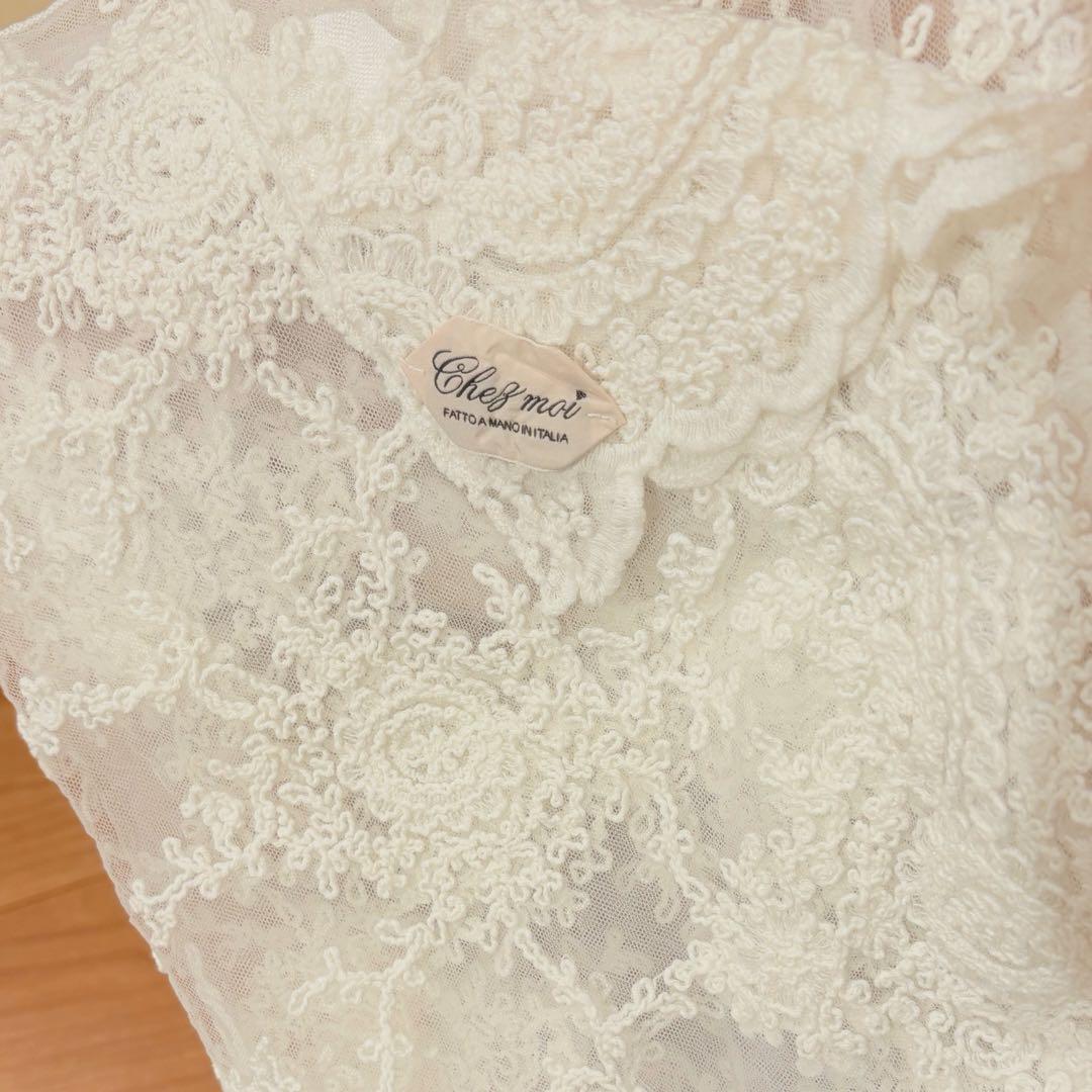 サラグレース　Chez moi テーブルランナー　ホワイト