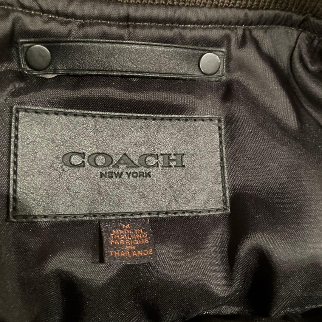 COACH MA-1 フライトジャケット オリーブ