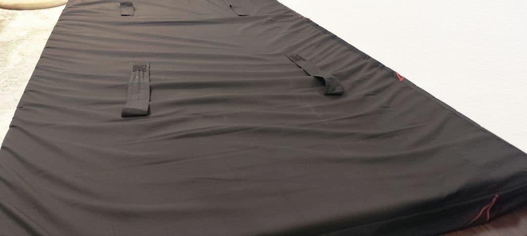 Air SI エアーマットレス セミダブル 黒/赤