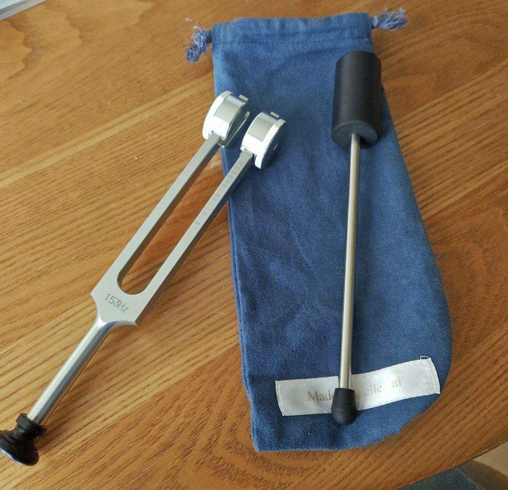 【6/15終了】153Ｈｚ重し付きチューナー　マドモアゼル愛　ハンマー付