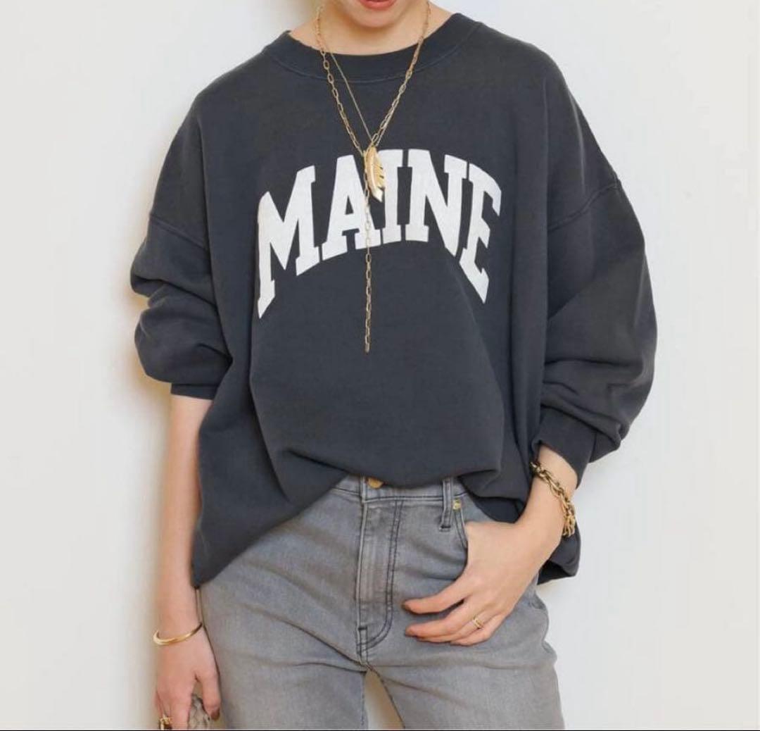 MUSE Deuxieme Classe MAINE vintage スウェット