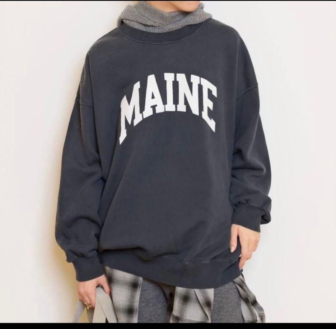 MUSE Deuxieme Classe MAINE vintage スウェット