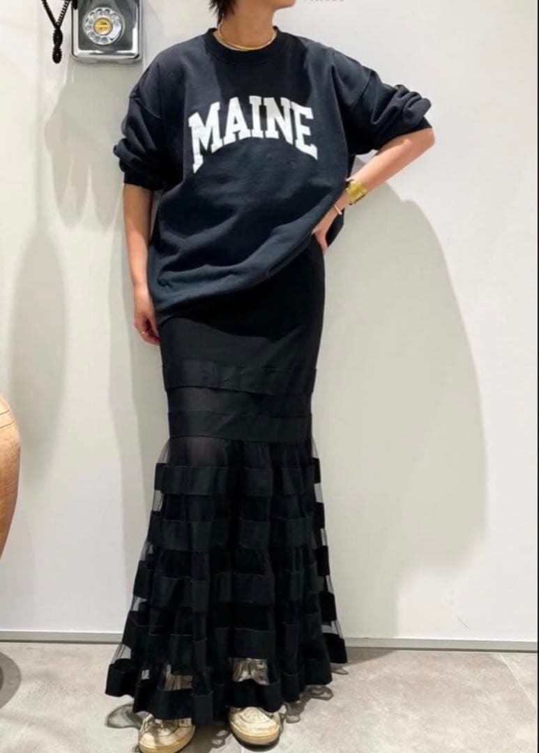 MUSE Deuxieme Classe MAINE vintage スウェット