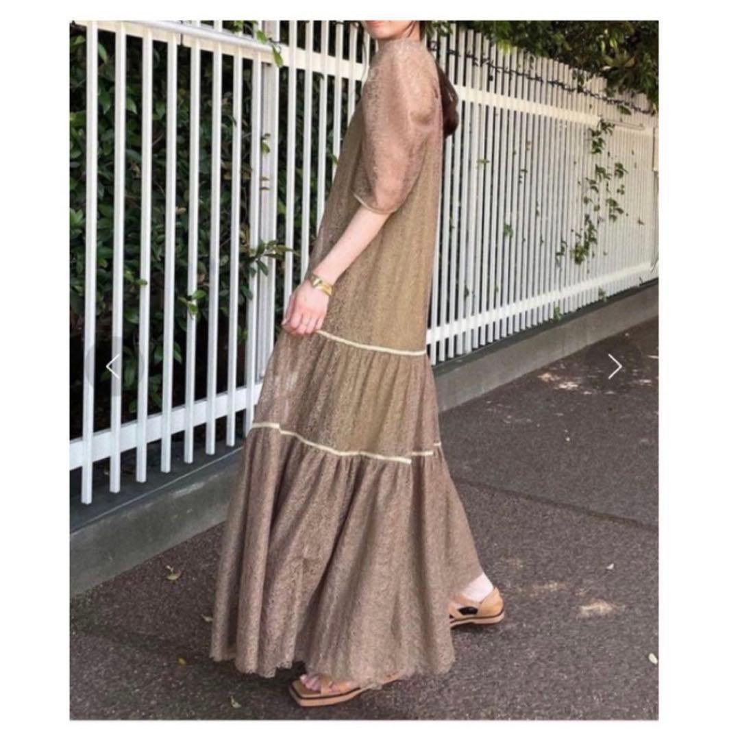 ワンピース Ameri MEDI MELON TULLE LAYERED DRESS S