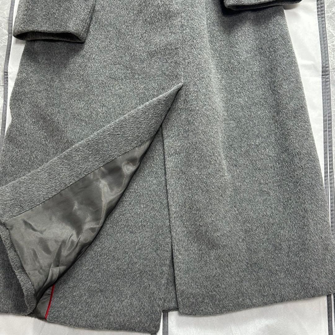 美品♡近年品　着丈120 マックスマーラ　ベルテッドコート　アルパカモヘア