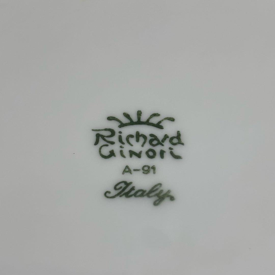 【廃盤】美品 リチャードジノリ クリッパー 21cmプレート 5枚セット お皿