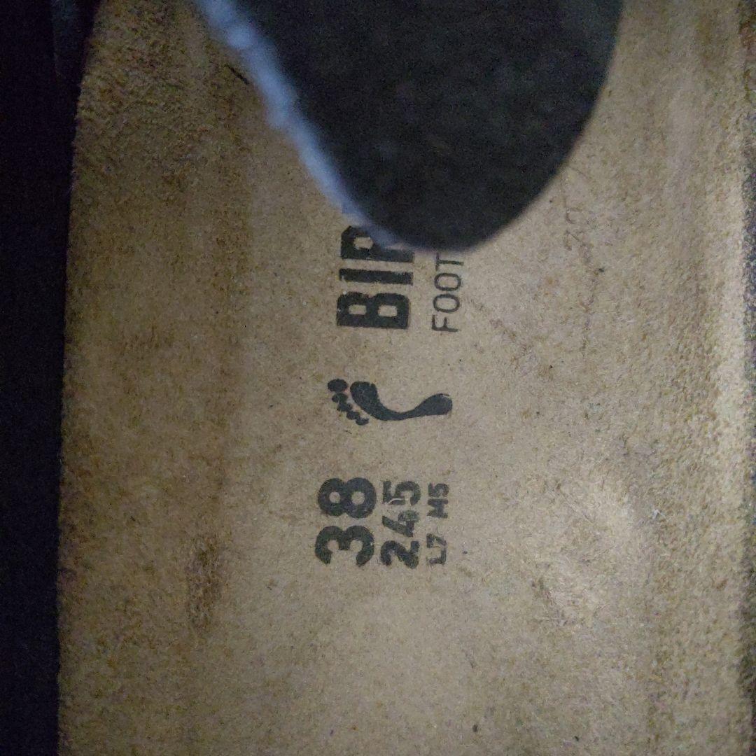 BIRKENSTOCK エナメル レザースエード シューズ 38