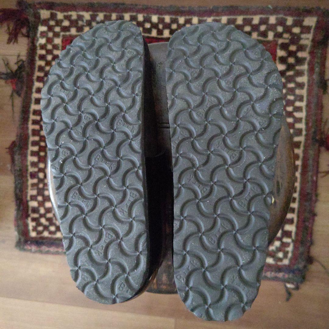 BIRKENSTOCK エナメル レザースエード シューズ 38