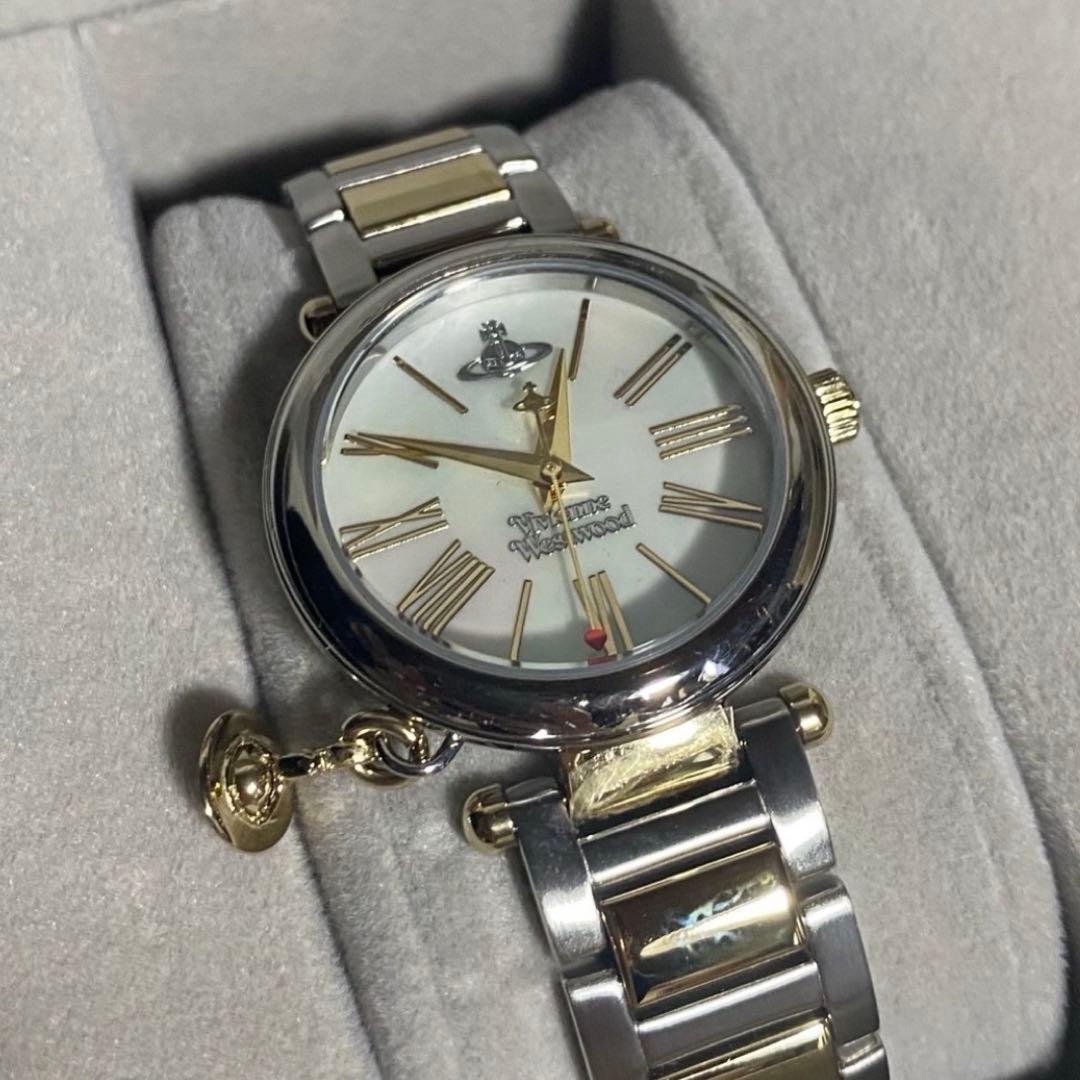 【新品未使用】Vivienne Westwood マザーオーブ クォーツ 腕時計