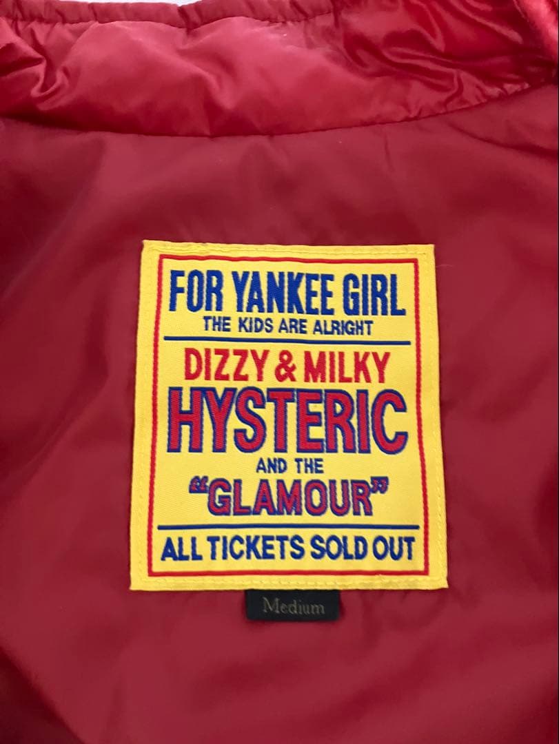 ヒステリックグラマー　プリマロフトジャケット