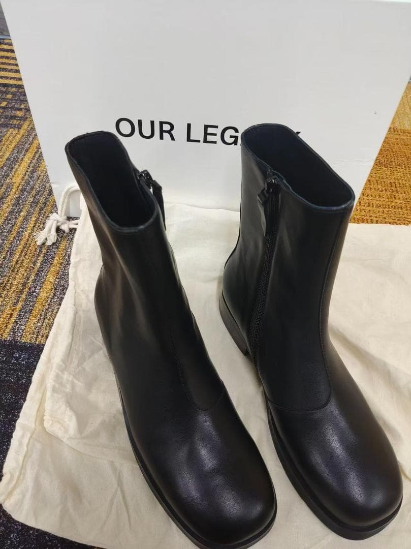 OUR KEGACY Camion Boot BLACK ブーツ