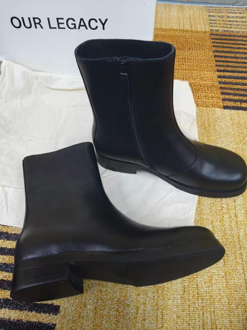 OUR KEGACY Camion Boot BLACK ブーツ