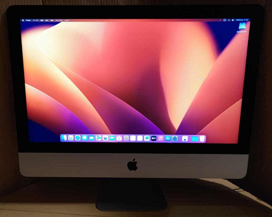 Macデスクトップ iMac Retina 4K 21.5 2017 8GB 1.03TB