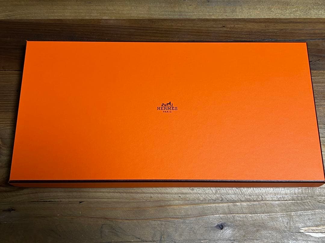 【✨HERMES✨】エルメス　カシミヤマフラー　箱、紙袋付き
