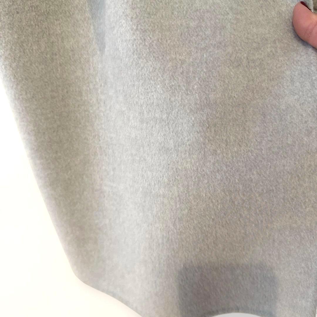 ★ESTNATION★ウールコート　リバーシブル　フード付き　36