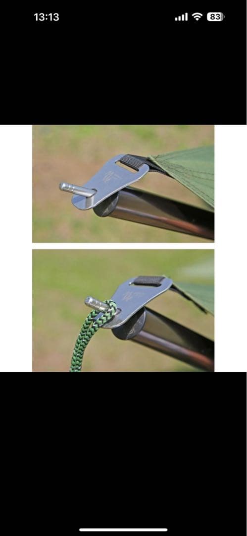 ミニマルワークス　ブルーホールヘキサタープ　マスタード新品