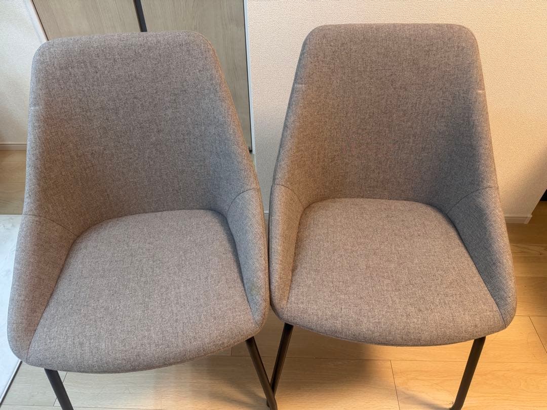 ダイニングチェア2脚セット