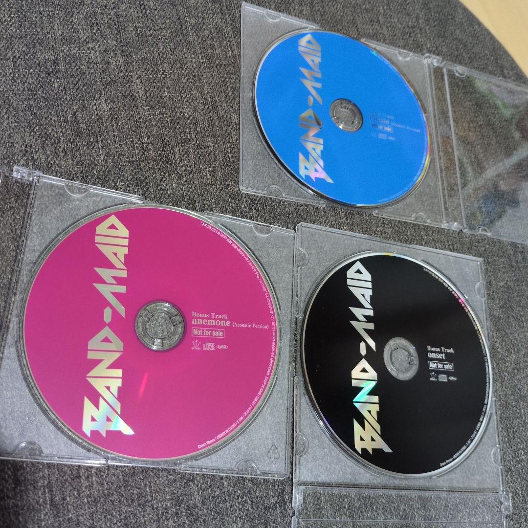 BANDMAIDボーナストラック３枚セット