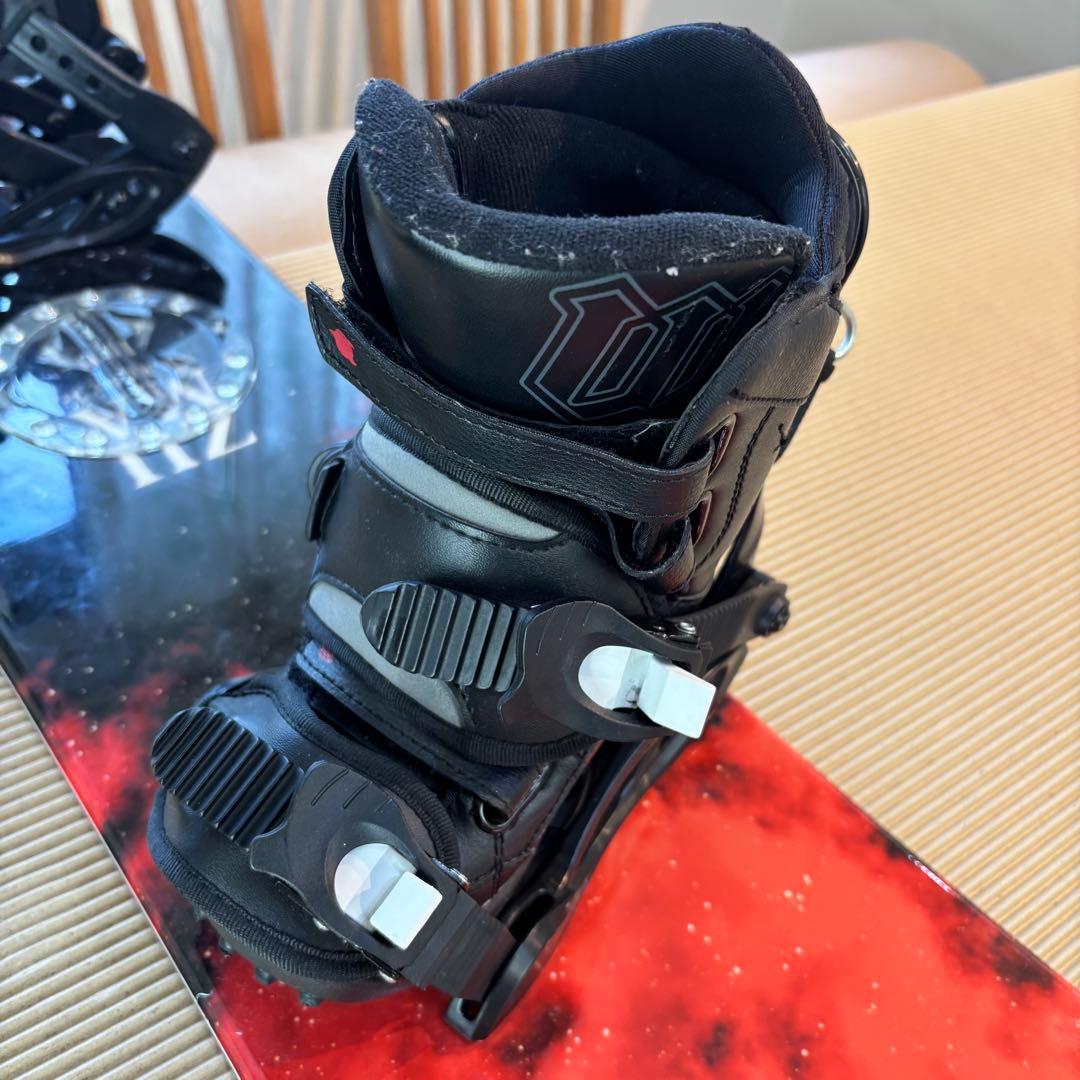 キッズ　　ジュニア ZUWA 120cmスノーボード 20-21cmブーツ付き