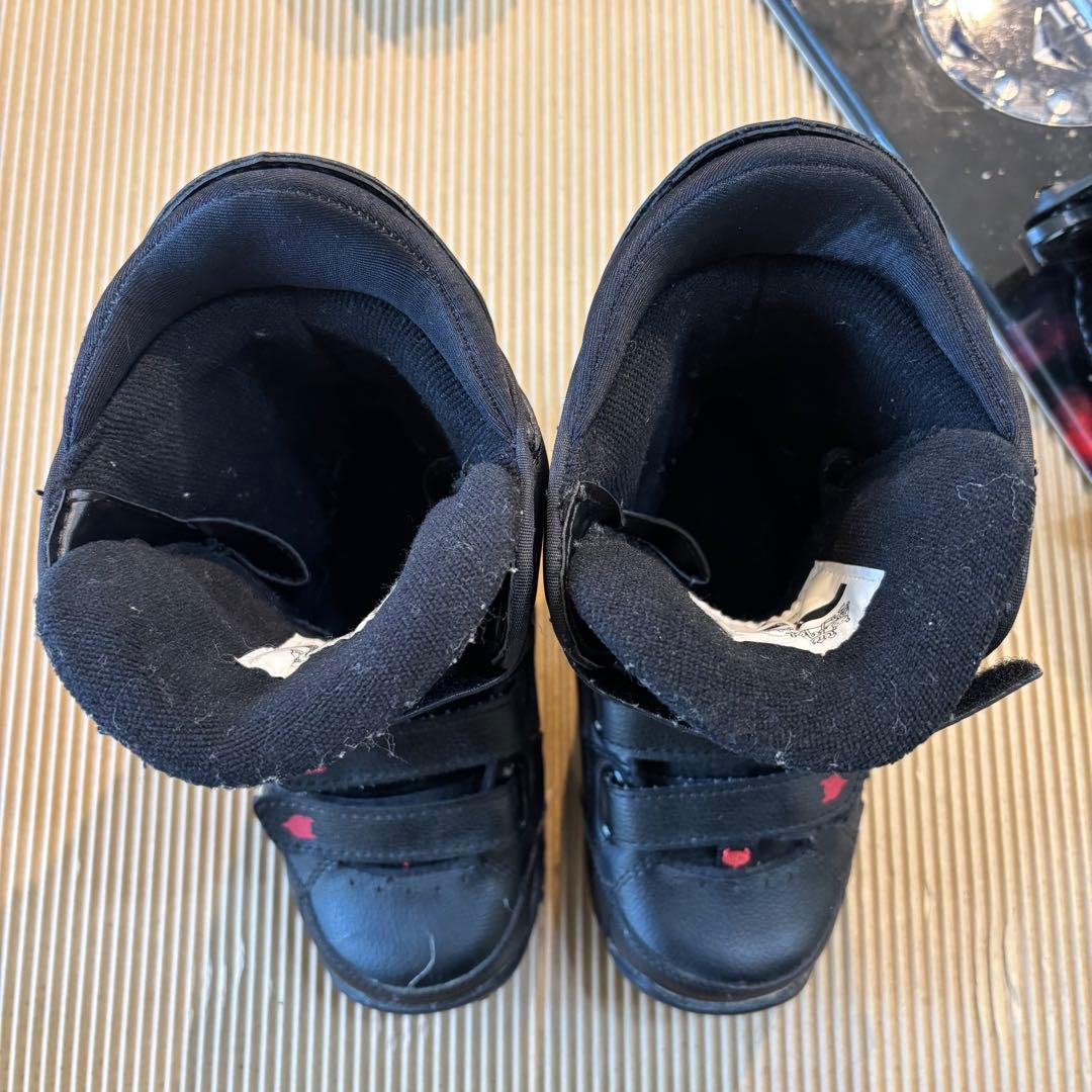 キッズ　　ジュニア ZUWA 120cmスノーボード 20-21cmブーツ付き