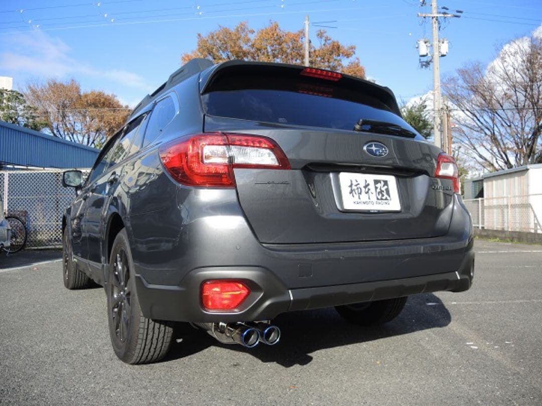 おたく　柿本改マフラー Class KR スバル レガシィ アウトバック