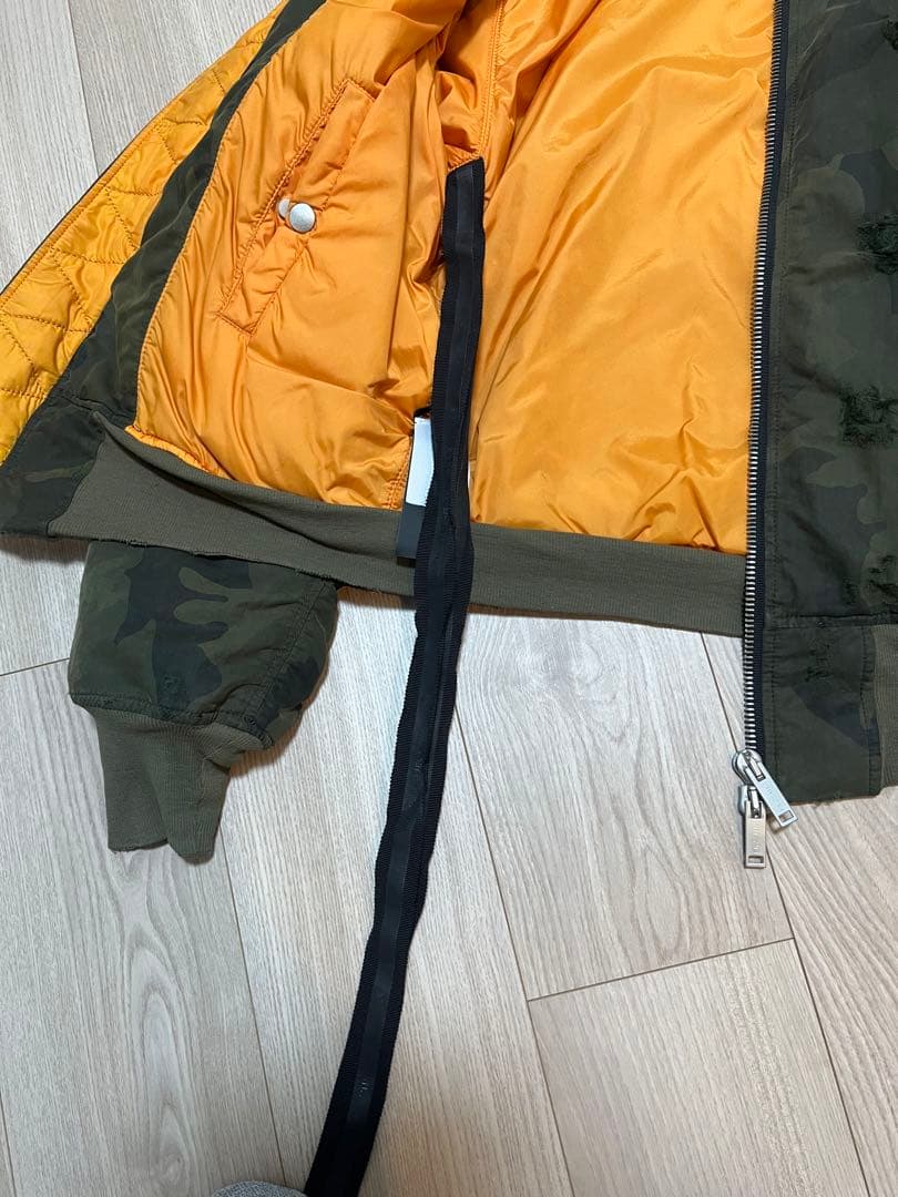 UNRAVEL PROJECT 1ボンバージャケット 　送料無料　02