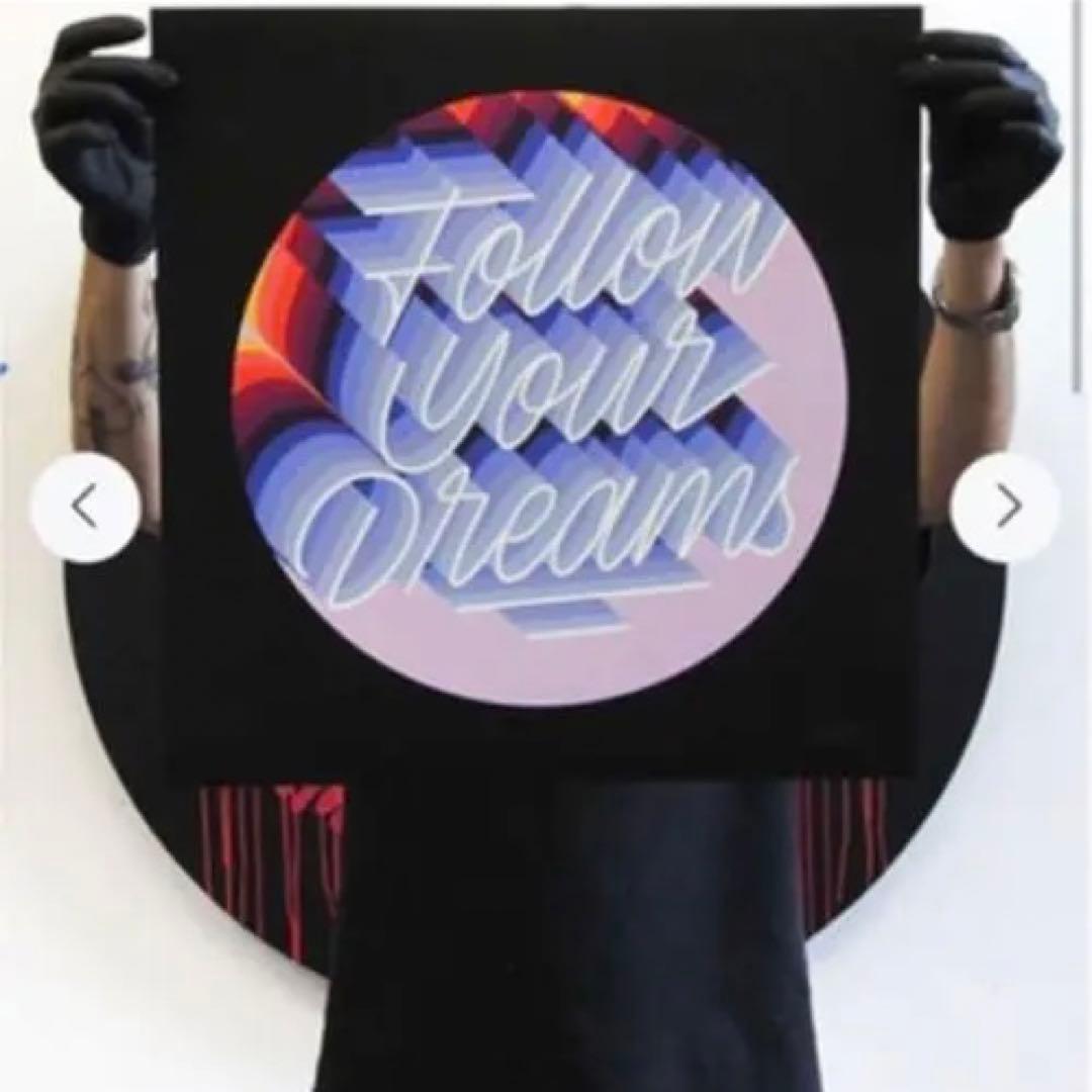 リカルドゴンザレス　it's a living シルクスクリーン　絵画