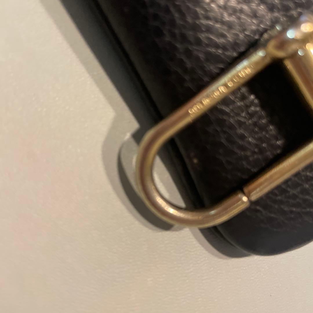 y*e様 オークションGUCCI ソーホー　インターロッキングG ブラック コイ