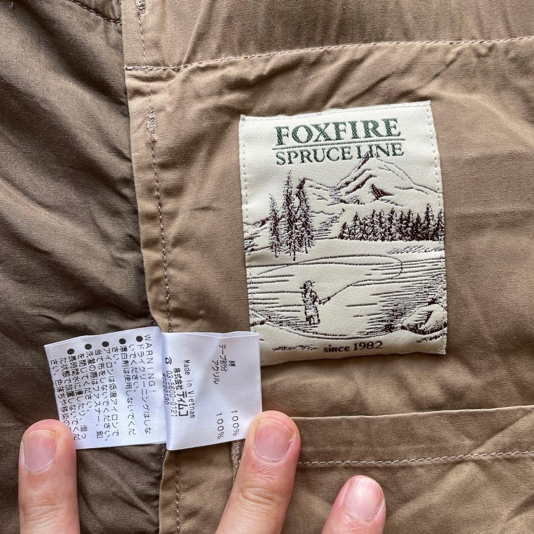 フォックスファイヤー スプルースラインシリーズ アルフラックスタックルベスト