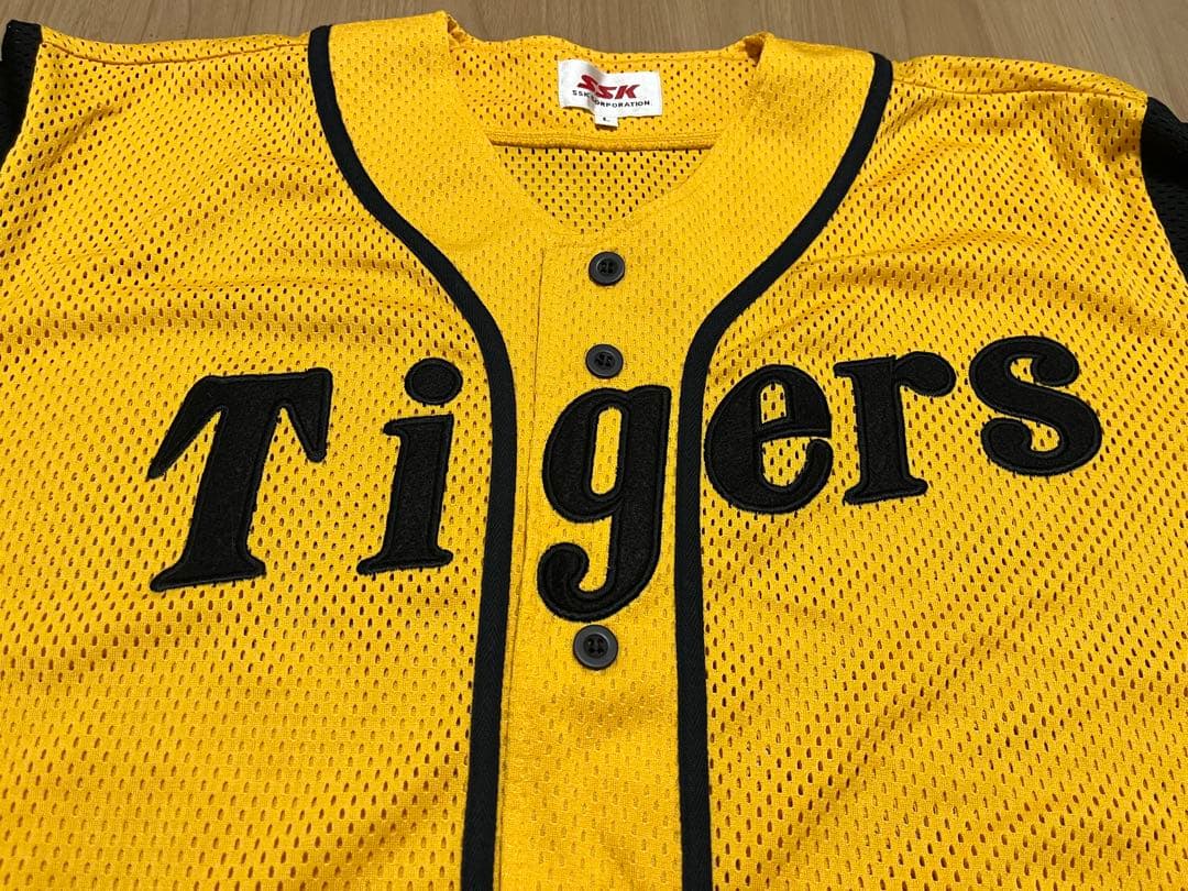 ✴︎レア商品✴︎【SSK】背番号無し阪神タイガース　メッシュユニフォーム　Lサイズ