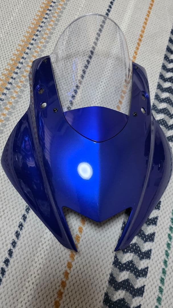 中古　海外製YZF R25/R3用　 R6風フロントカウルとワイズギアスクリーン