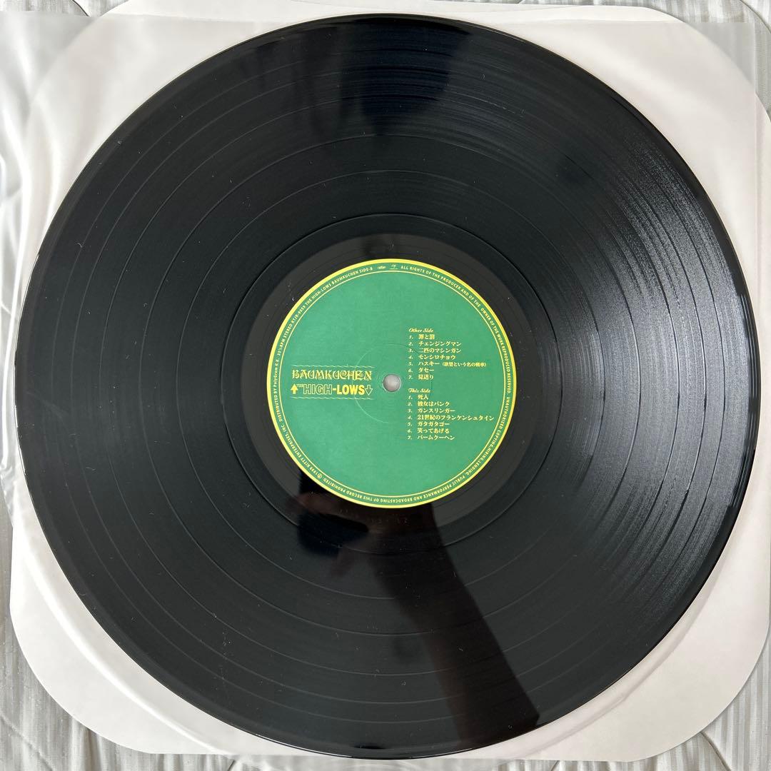 ザ・ハイロウズ　帯付レコード8枚セット　バームクーヘン　ロブスター　新品あり