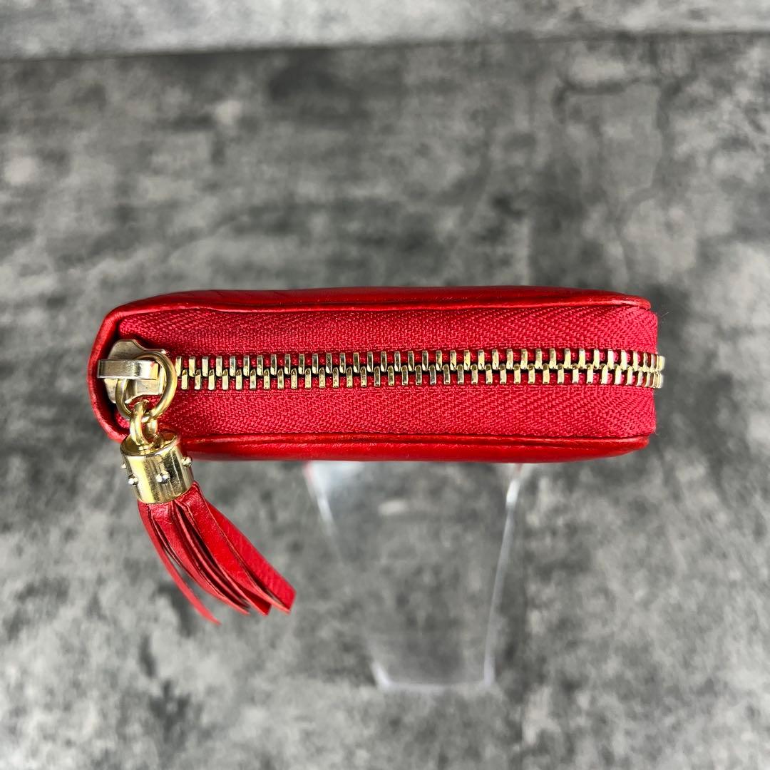 GUCCI インターロッキングG タッセル　長財布