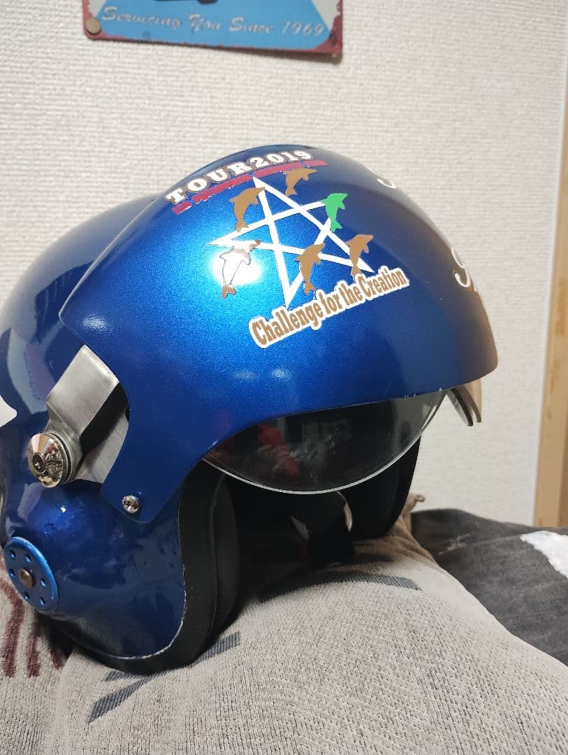 珍品？ブルーインパルス　レプリカヘルメット！